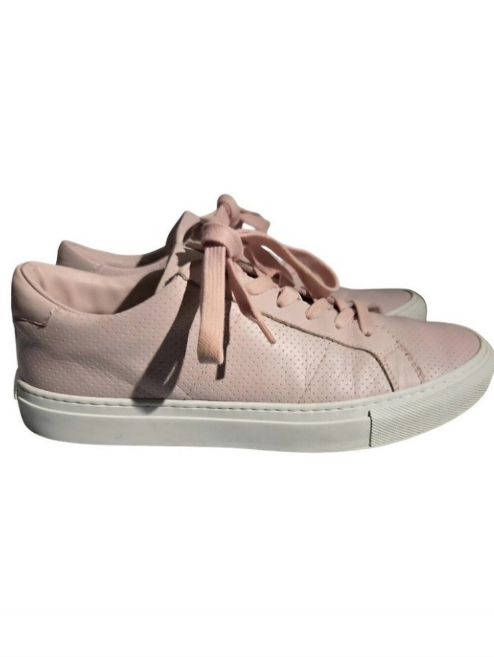 GREATS Women’s Royale Leather Sneakers In Pink • Size 8.5 • Made in Italy